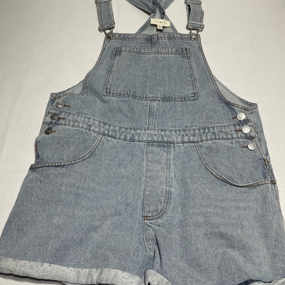 Promesa Light Blue Denim Overalls size M - Picture 2 of 11